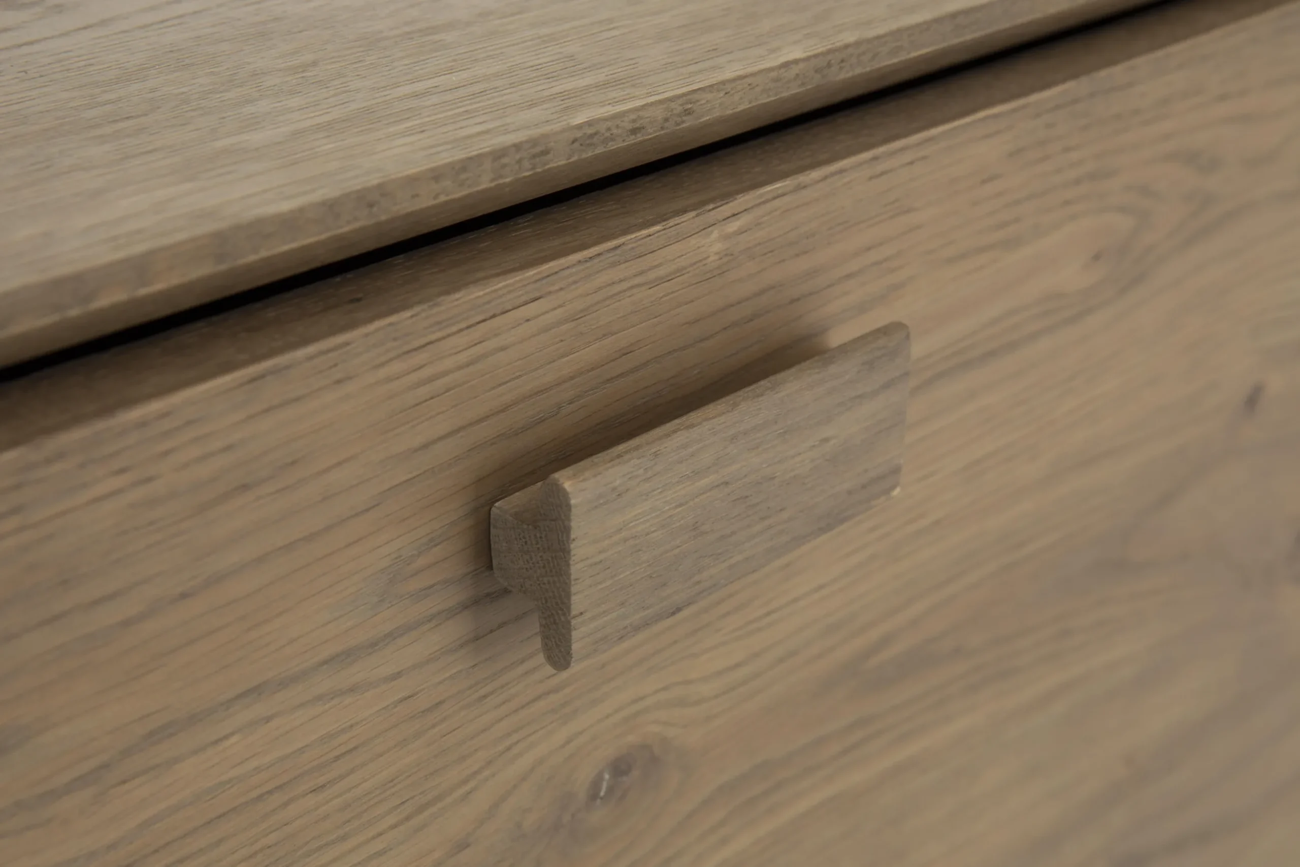 Aber, Etagere A Chaussures, Chene Patine, Avec Tringle De Placard