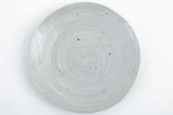 Alanah, Assiette, Ceramique, Gris, 21,5Cm