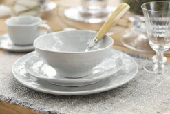 Alanah, Assiette, Ceramique, Gris, 21,5Cm