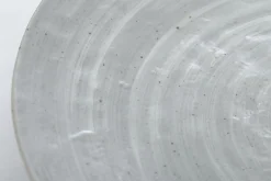 Alanah, Assiette, Ceramique, Gris, 21,5Cm