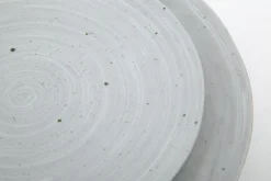 Alanah, Assiette, Ceramique, Gris, 21,5Cm