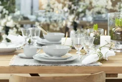 Alanah, Tasse Et Soucoupe, Ceramique, Gris, 150Ml