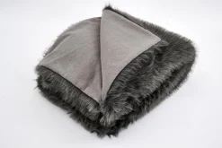 Allessina, Plaid, Fausse Fourrure