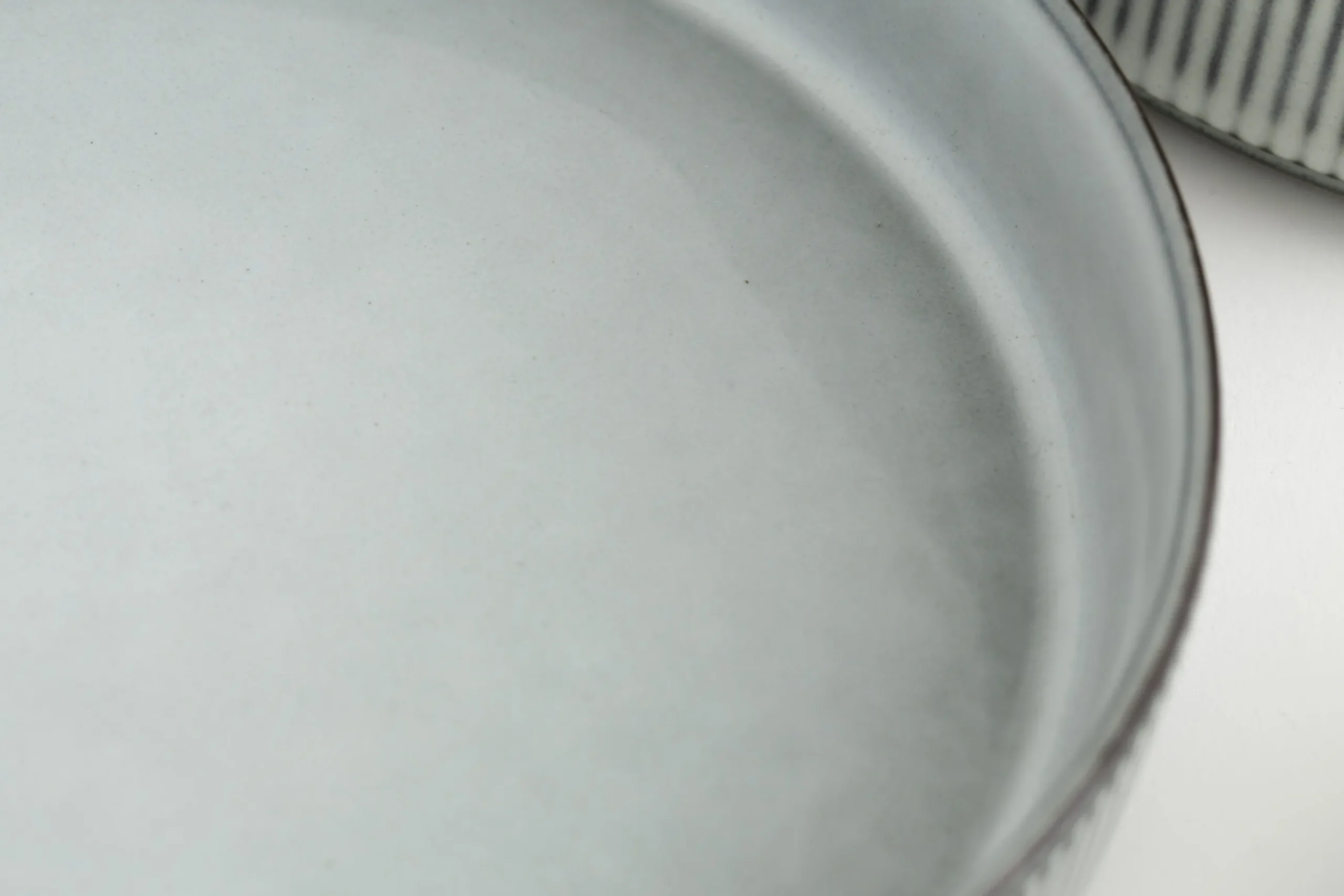 Architecto, Assiette A Pates, Ceramique, Gris