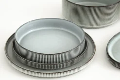 Architecto, Assiette, Ceramique, Gris, 20,5Cm