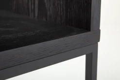 Armand, Bureau, Chene Noir Et Metal