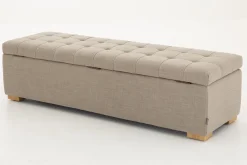 Aubiz, Pouf, Tissu, Avec Couvercle