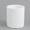 Ayla, Vase, Verre, Blanc, O8X9,5H