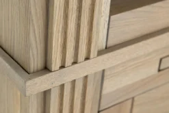 Balmore, Bibliotheque, Chene Patine, 3 Parties, Avec Echelle