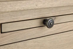 Balmore, Bibliotheque, Chene Patine, 3 Parties, Avec Echelle