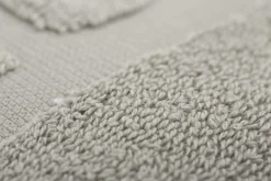 Baobao, Serviette A Main, Gris Clair, 50X100 Cm