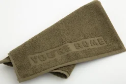 Baobao, Serviette De Bain, Kaki, 100X180 Cm