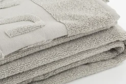 Baobao, Serviette De Bain, Gris Clair, 100X180 Cm