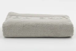 Baobao, Serviette De Bain, Gris Clair, 100X180 Cm