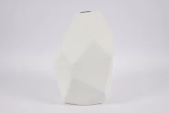 Belinda, Vase, Ceramique, Blanc, Modele 2