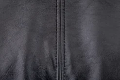 Bellamy, Canape, Noir, Cuir, 2,5 Places