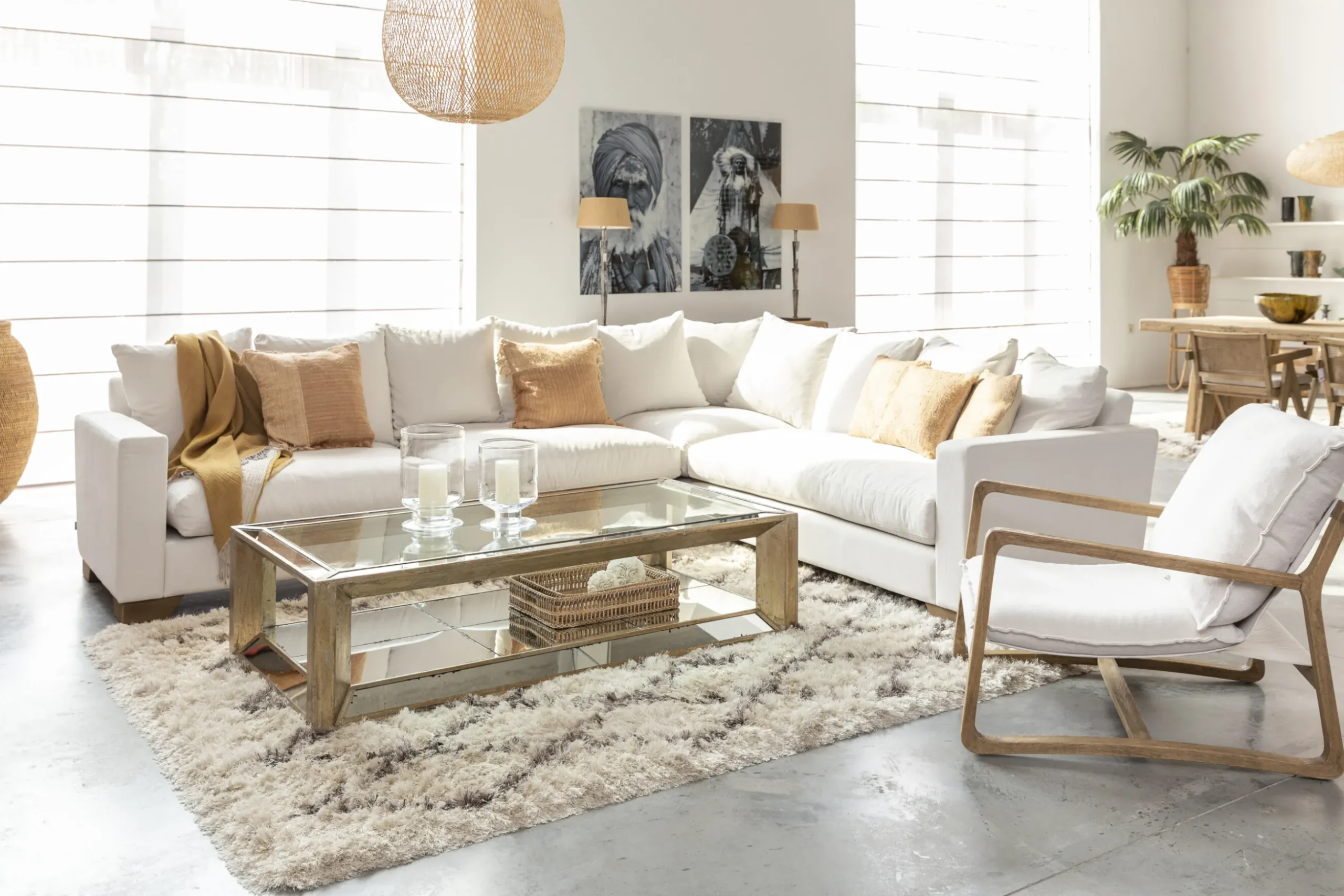 Benir, Tapis, 160X230, Blanc Casse