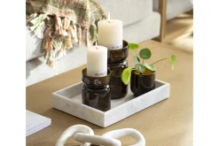 Berami, Chandelier, Verre, Marron, S