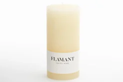 Beth, Bougie, Couleur Creme, 7X15Cm