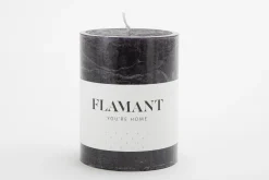 Beth, Bougie, Couleur Noir, 7X9Cm