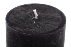 Beth, Bougie, Couleur Noir, 7X15Cm