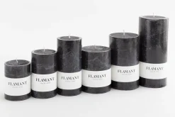 Beth, Bougie, Couleur Noir, 9X11,5Cm