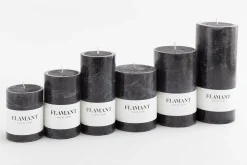 Beth, Bougie, Couleur Noir, 9X15Cm