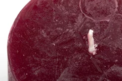 Beth, Bougie, Couleur Rouge Balmoral, 9X11,5Cm