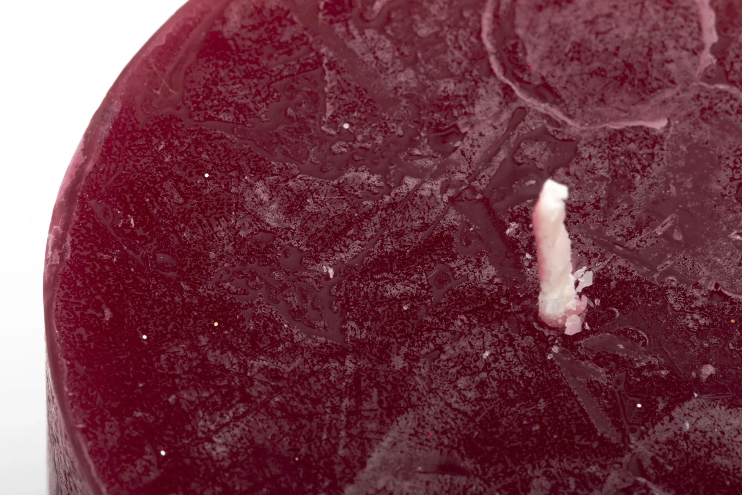 Beth, Bougie, Couleur Rouge Balmoral, 7X9Cm