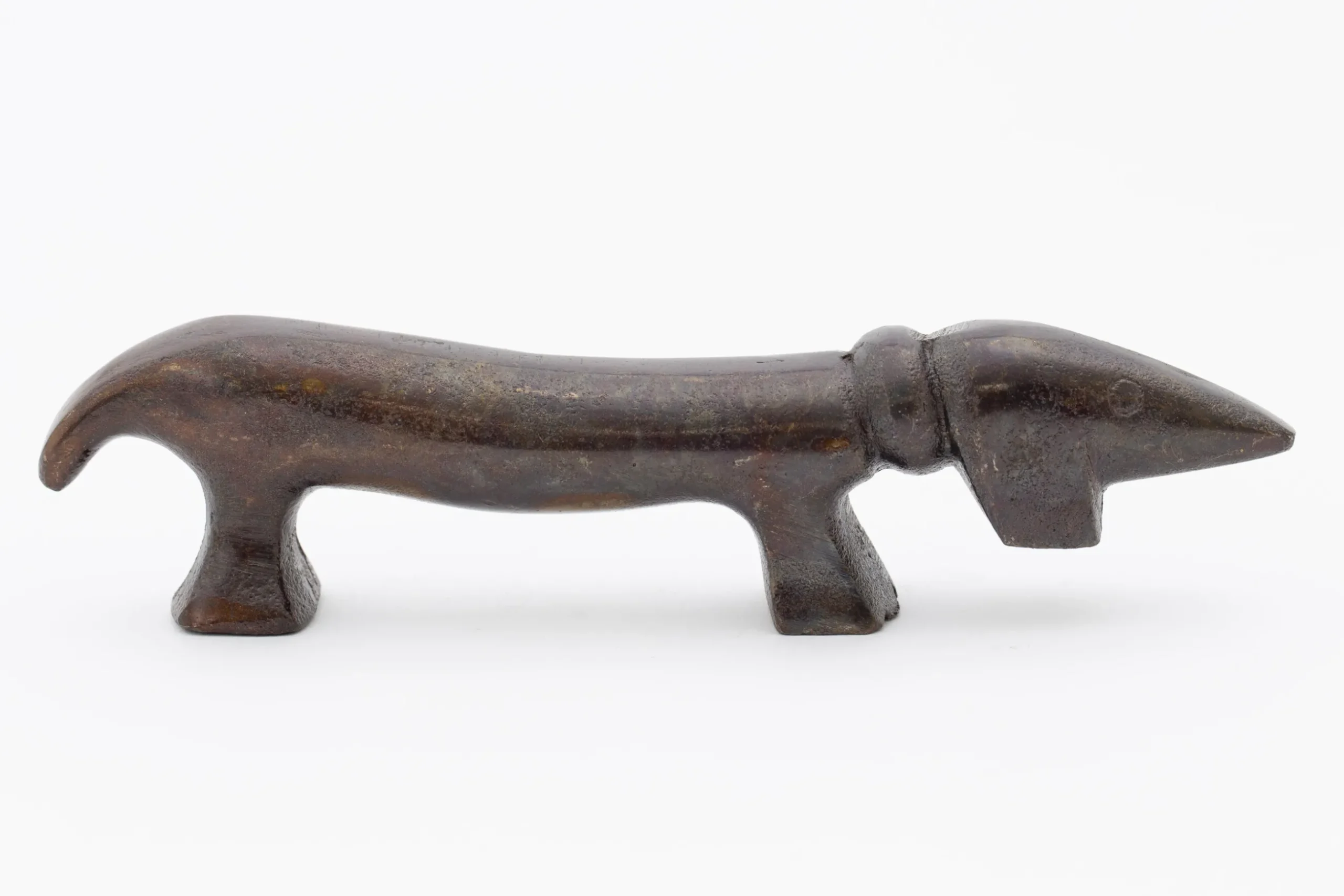 Calum, Chien, Bronze Cuivre, L