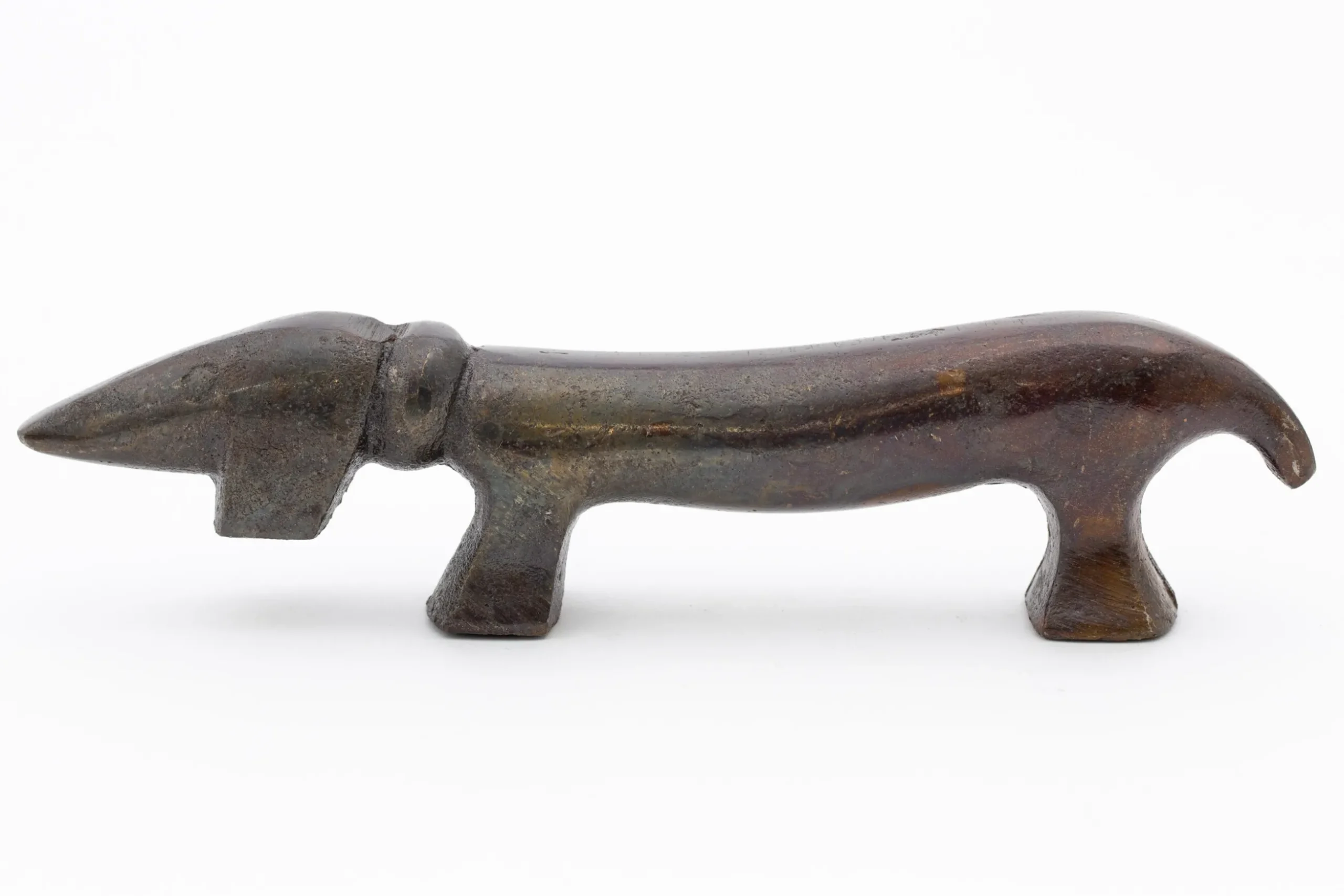 Calum, Chien, Bronze Cuivre, L