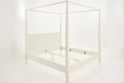 Cape Cod, Lit A Baldaquin, Blanc, 160 Cm