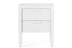 Cape Cod, Table De Chevet, Bois De Pin, Blanc