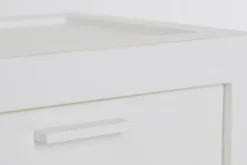 Cape Cod, Table De Chevet, Bois De Pin, Blanc