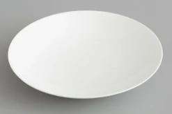 Cathy, Assiette Creuse, Bone China, Blanc
