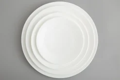 Cathy, Assiette, Porcelaine, Blanc, 23Cm