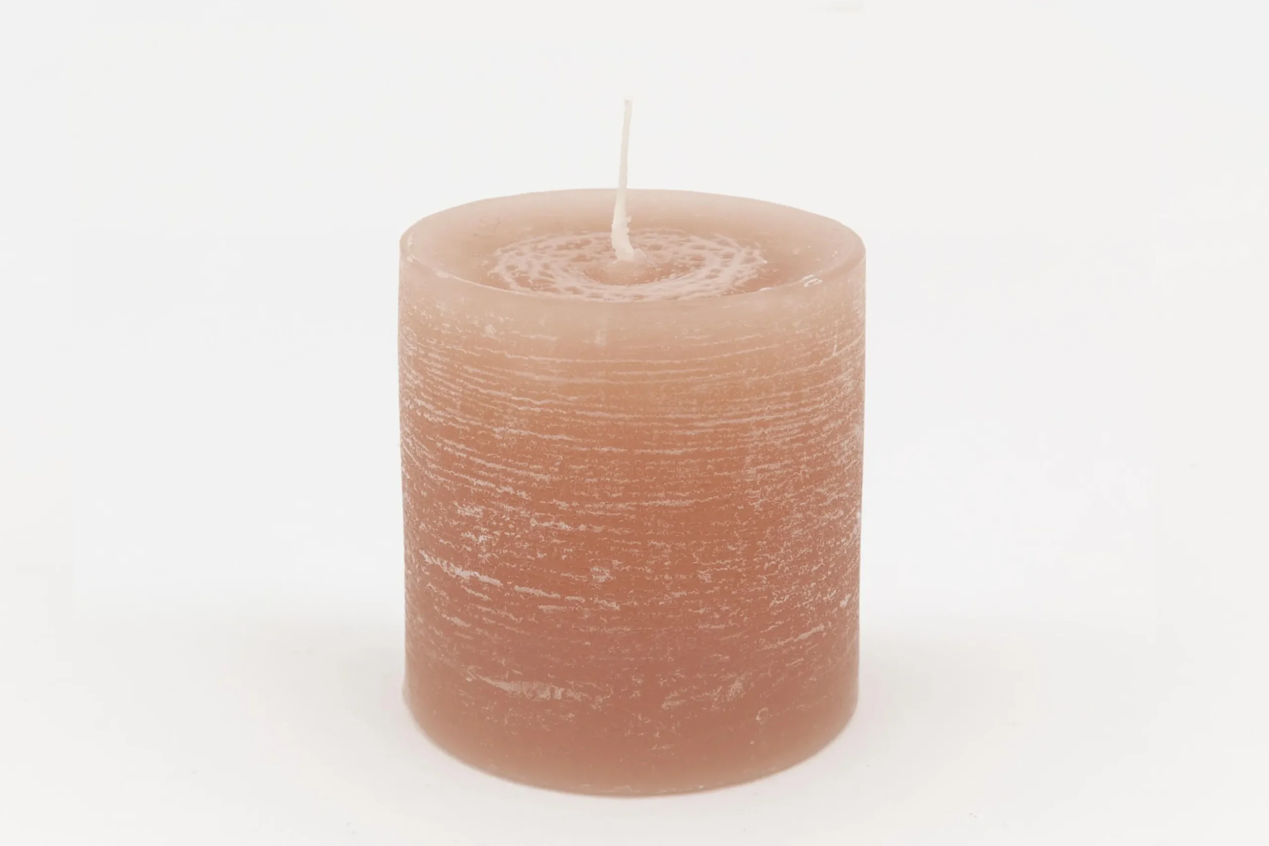 Celine, Bougie, Couleur Rouge Sienne, 7X8Cm