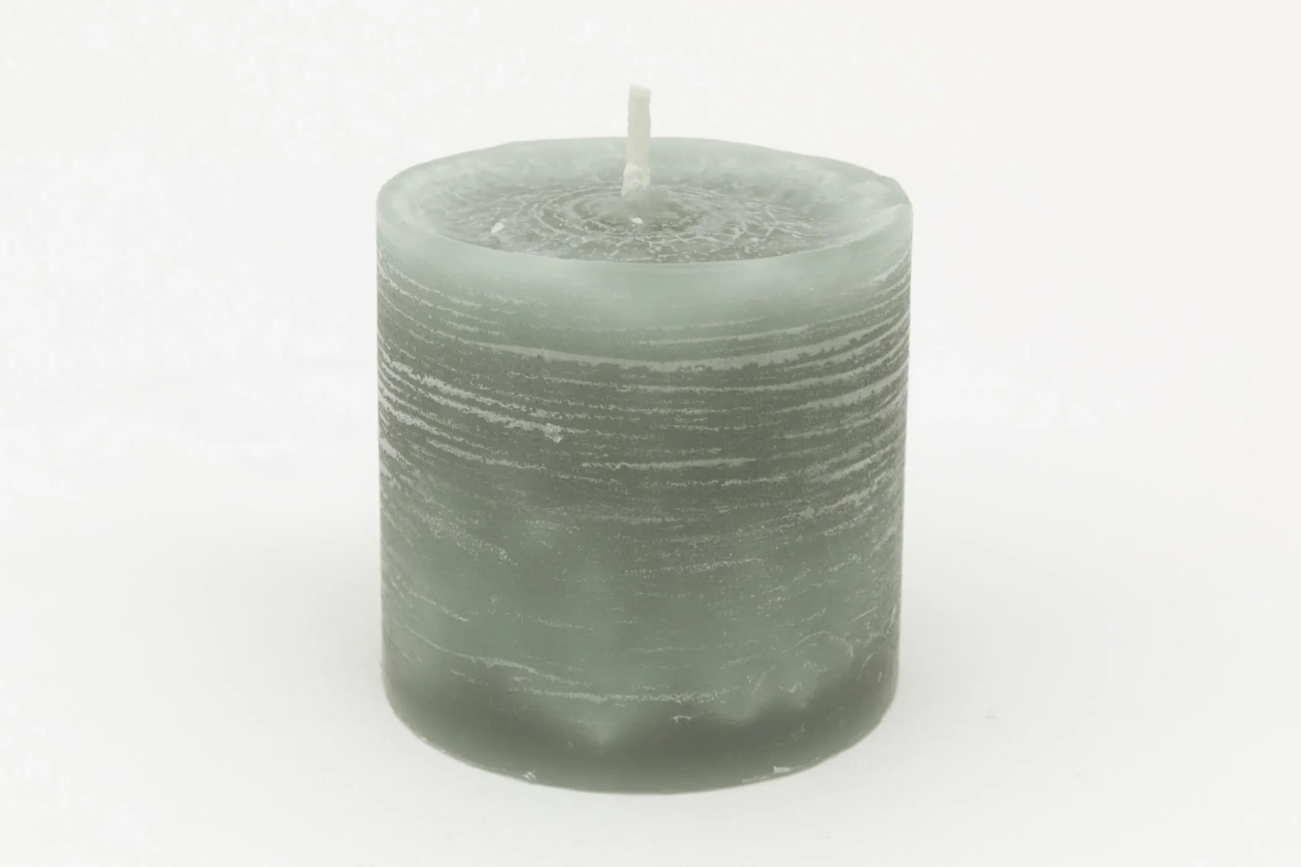 Celine, Bougie, Couleur Vert Olive, 7X8Cm