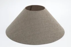 Circum, Abat-Jour, Naturel Et Gris, Conique, 45 Cm