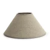 Circum, Abat-Jour, Naturel Et Argent, Conique, 23 Cm