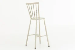 Claire, Chaise De Bar De Jardin, Retro Blanc