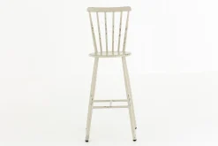 Claire, Chaise De Bar De Jardin, Retro Blanc