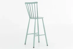 Claire, Chaise De Bar De Jardin, Bleu Retro