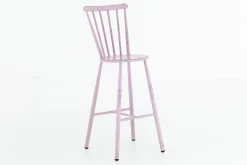 Claire, Chaise De Bar De Jardin, Rose Retro