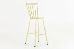 Claire, Chaise De Bar De Jardin, Jaune Retro