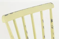 Claire, Chaise De Bar De Jardin, Jaune Retro