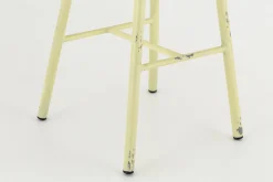 Claire, Chaise De Bar De Jardin, Jaune Retro