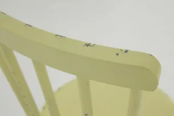 Claire, Chaise De Jardin, Jaune Retro