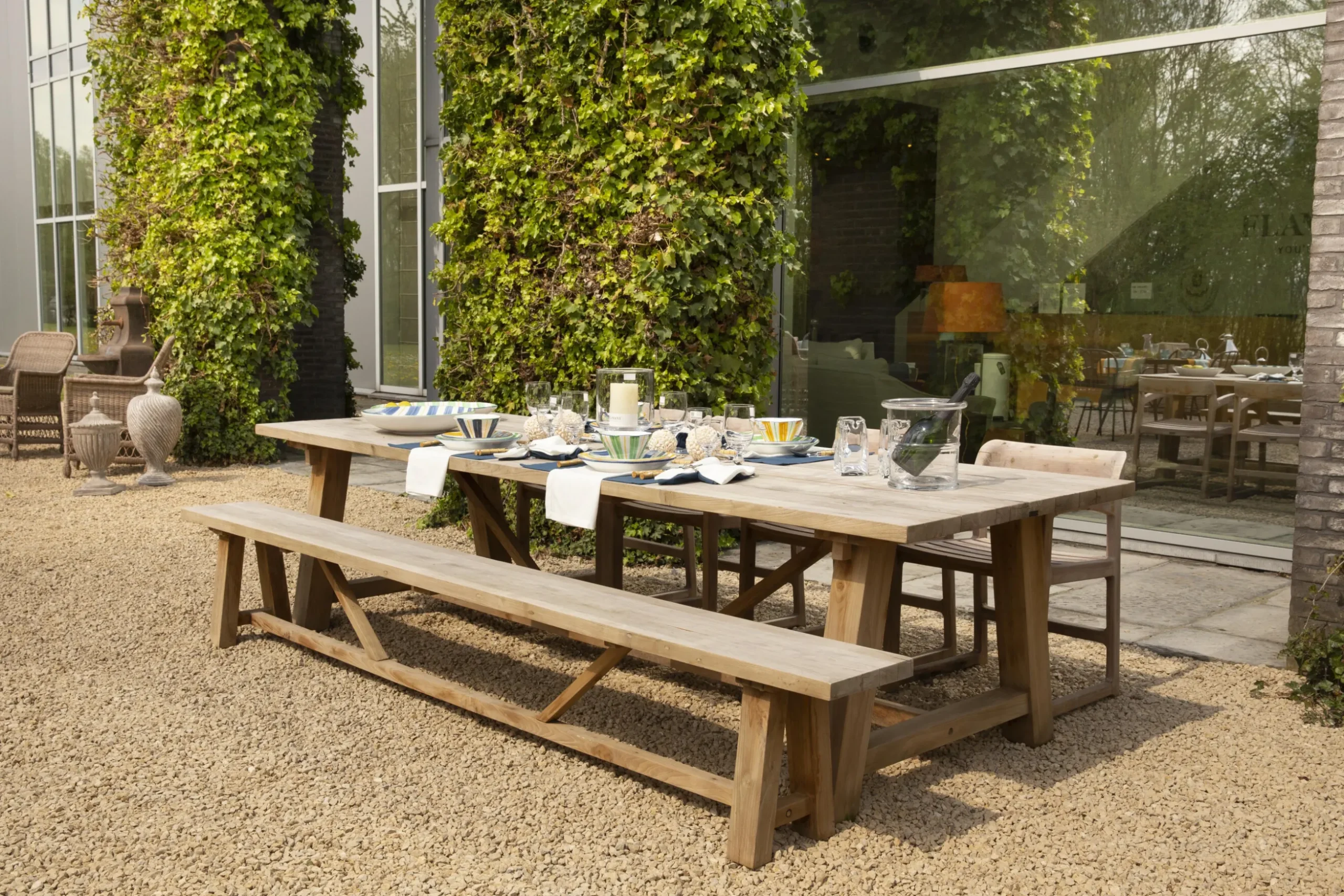 Clarcke, Banc De Jardin, Rectangulaire