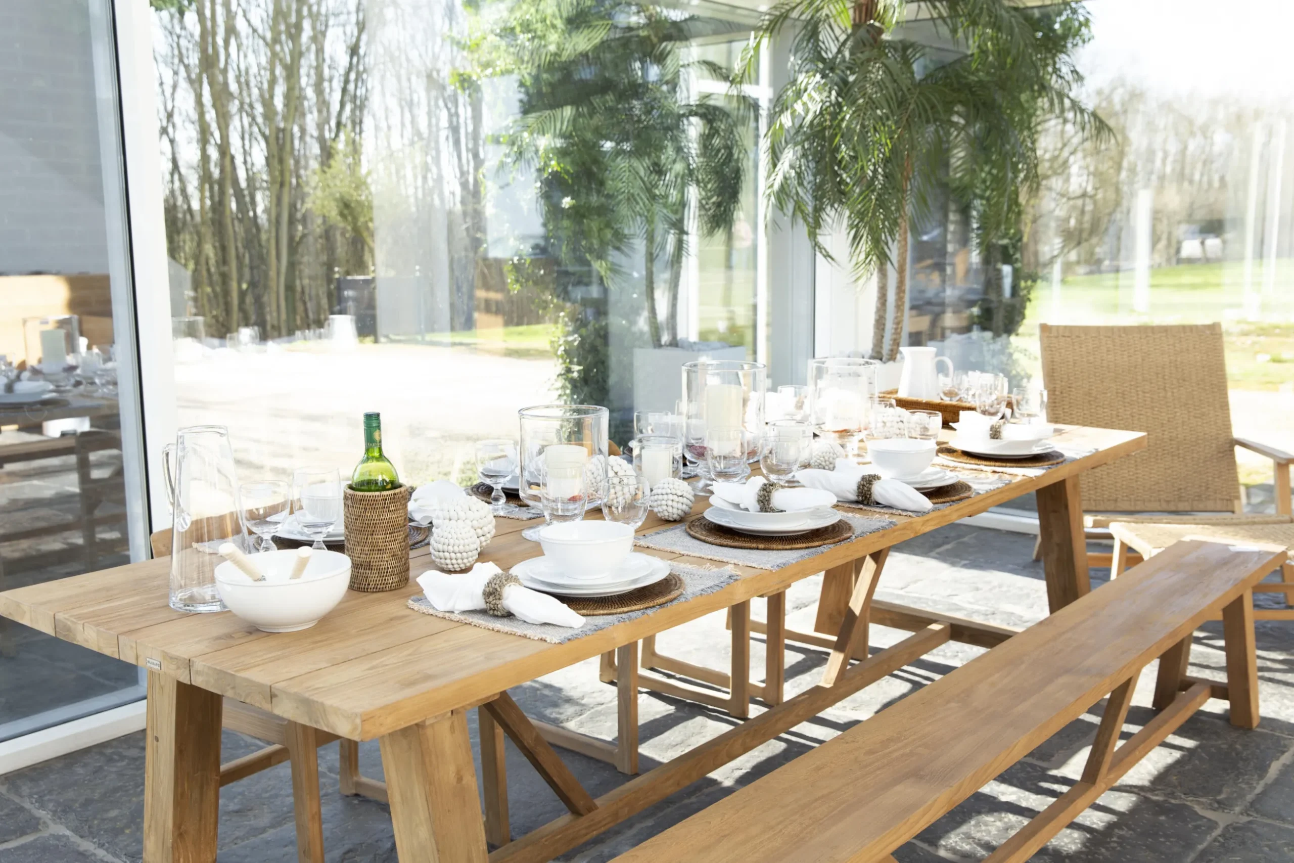 Clarcke, Banc De Jardin, Rectangulaire